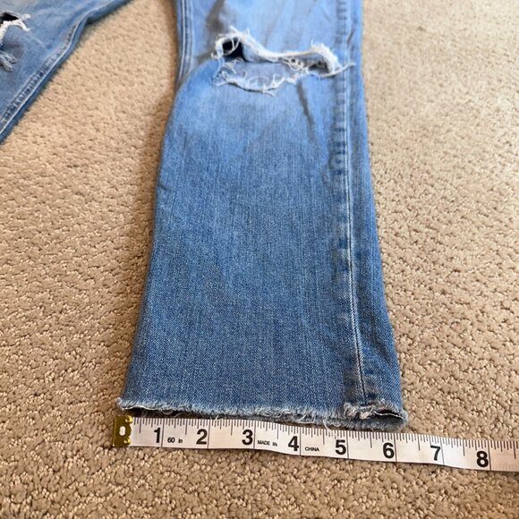 rag & bone Dre ankle boyfriend jeans low-rise slim Boho Sz 28 #W26443K510SWH - Picture 12 of 15